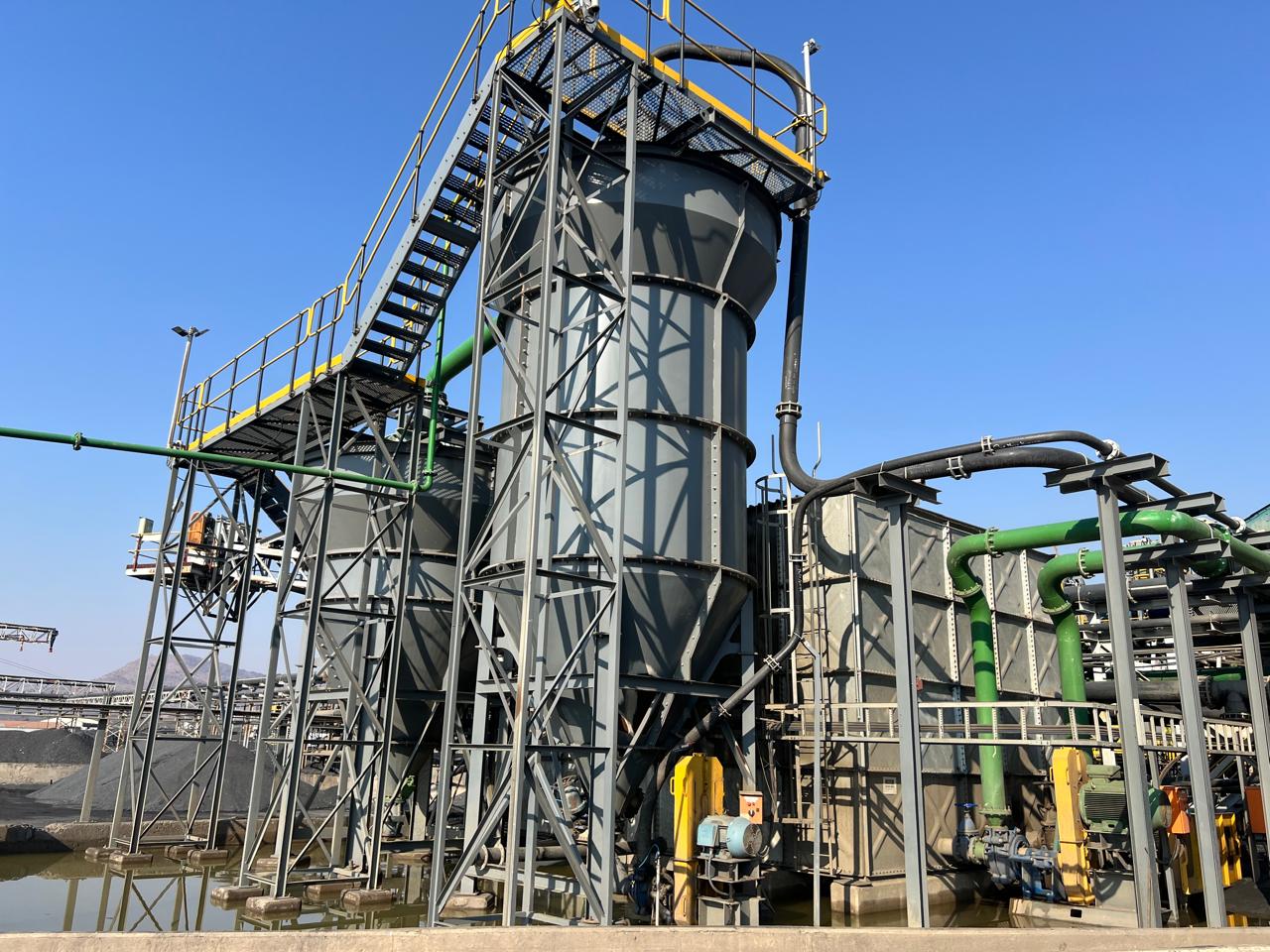 Mining water storage solution