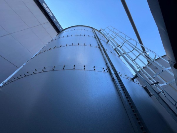 Southgate Mall fire-water storage tank installation — Videx Tanks case study